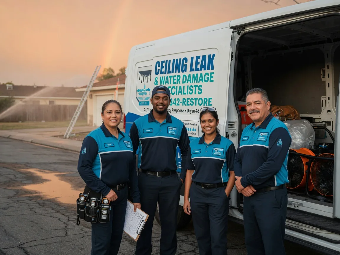 Ceiling Leak Cleanup company in Tall Timbers, MD